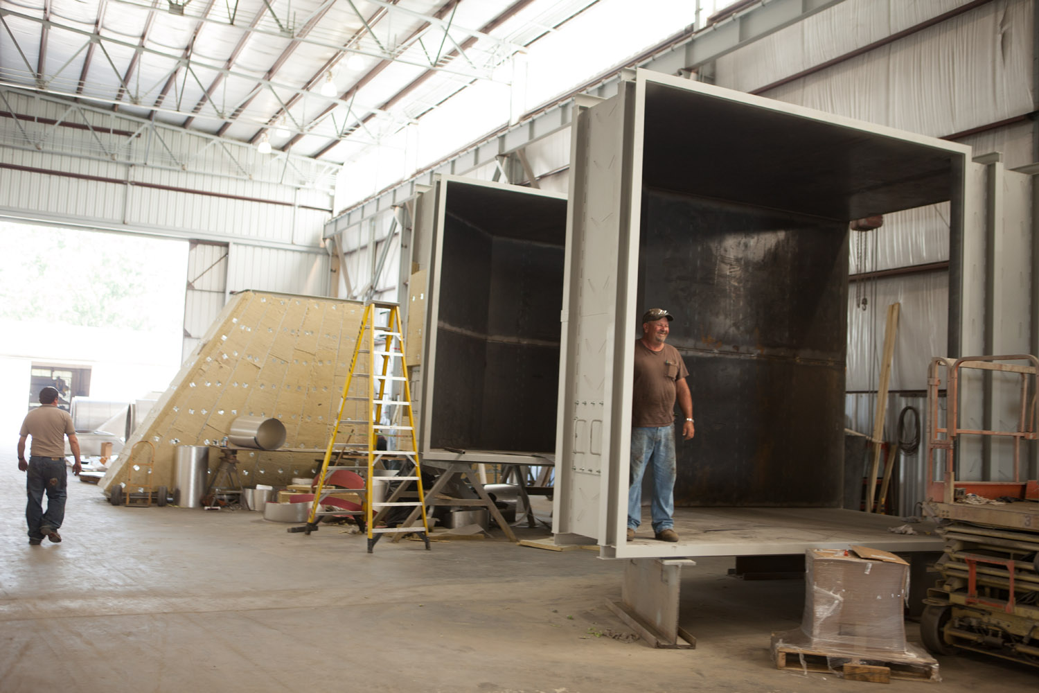 large custom heavy ductwork fabrication
